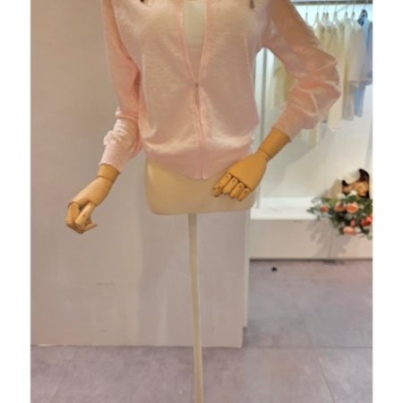 썸머 후드 집업 가디건