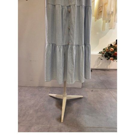 벨트 밴딩 캉캉 스커트