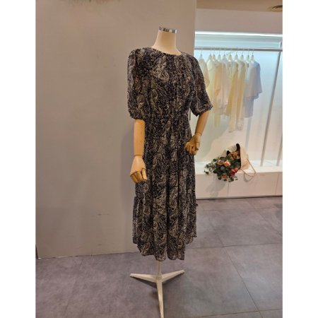 에스닉 스트링 원피스