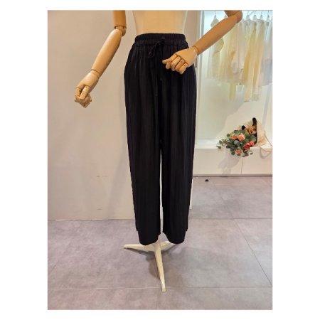 프릴소매 블라우스 와이드팬츠 세트