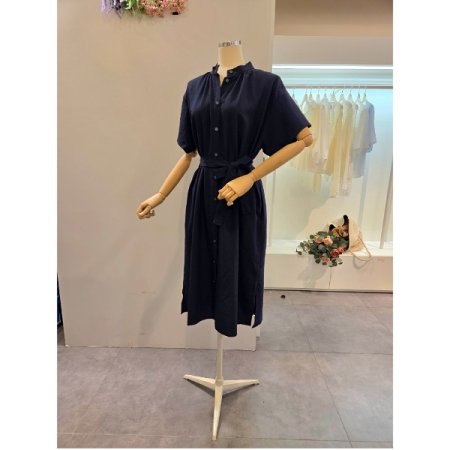 양트임 벨티드 원피스