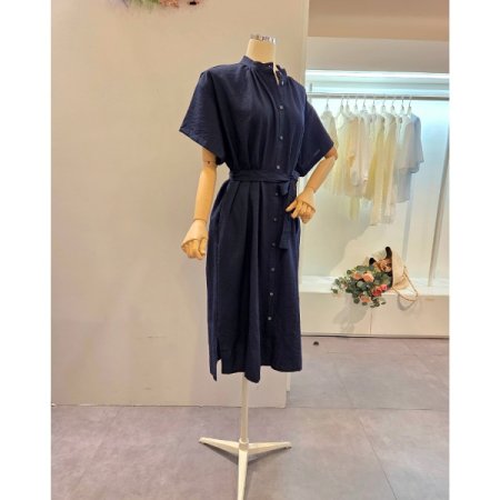 양트임 벨티드 원피스