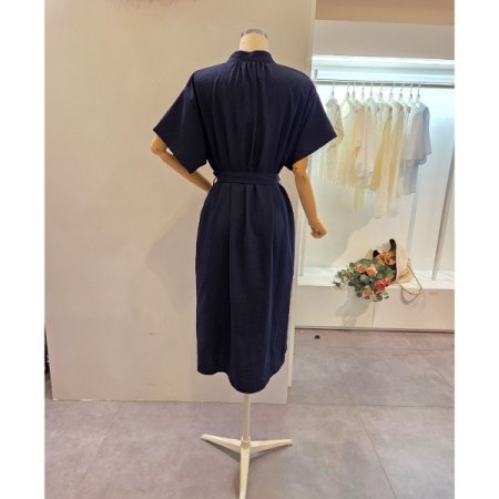 양트임 벨티드 원피스