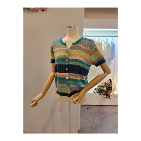 미니 케이블 가디건