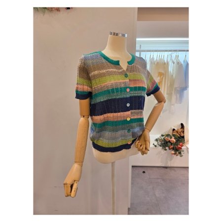 미니 케이블 가디건