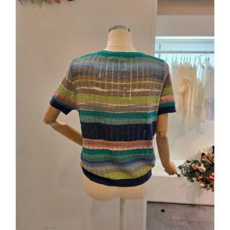 미니 케이블 가디건