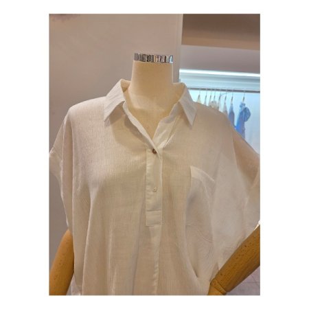 가오리핏 카라 블라우스