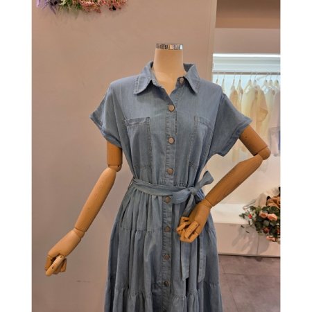 카라 청 캉캉 원피스