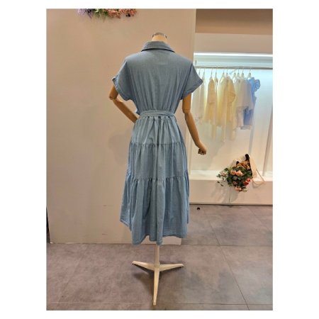 카라 청 캉캉 원피스