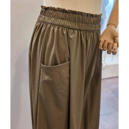 허리 밴딩 통 5부 바지