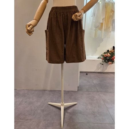 양포켓 밴딩 반바지