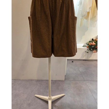 양포켓 밴딩 반바지