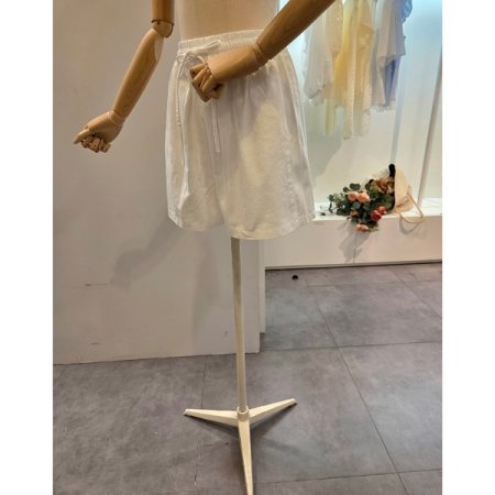 풀 밴딩 무지 반바지