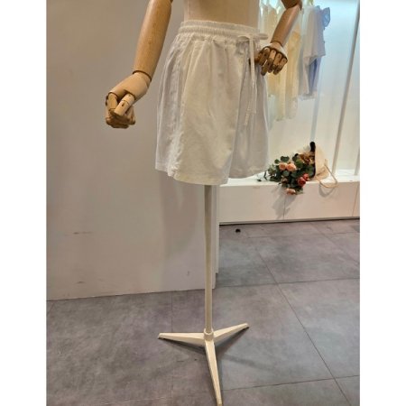 풀 밴딩 무지 반바지