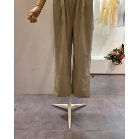 양 포켓 밴딩 팬츠