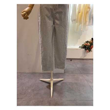 인 밴딩 배기 팬츠