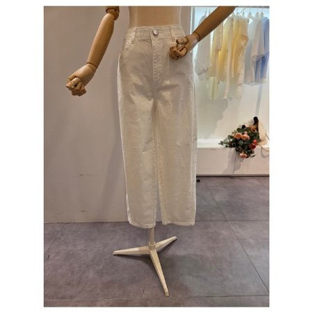 인 밴딩 배기 팬츠