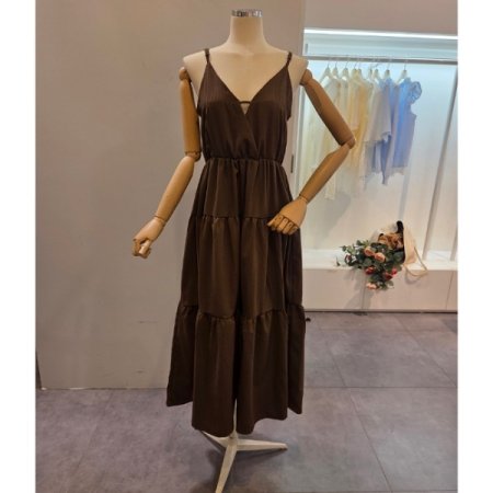 캉캉 롱 뷔스티에 원피스