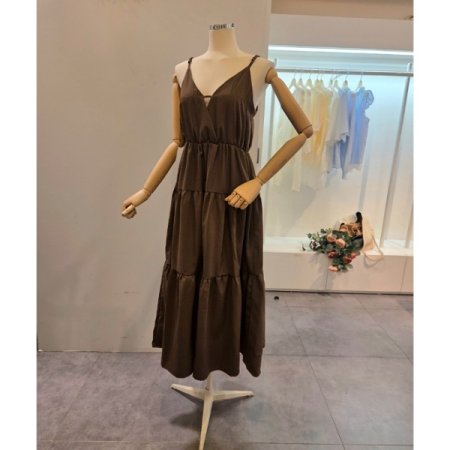 캉캉 롱 뷔스티에 원피스