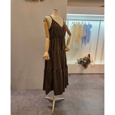 캉캉 롱 뷔스티에 원피스