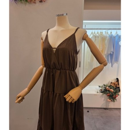 캉캉 롱 뷔스티에 원피스