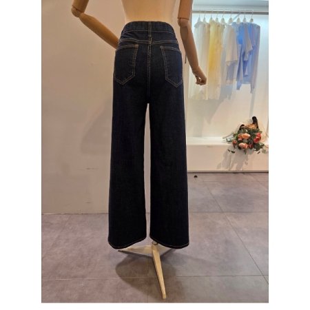 세미 와이드 생지 청바지