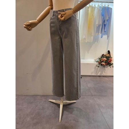 인밴딩 일자 팬츠