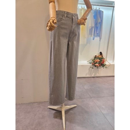 인밴딩 일자 팬츠