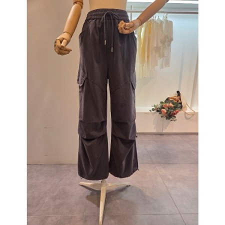 투웨이 핀턱 카고 팬츠