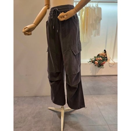 투웨이 핀턱 카고 팬츠