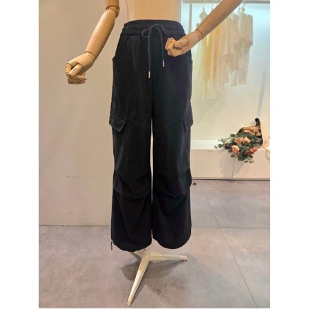 투웨이 핀턱 카고 팬츠