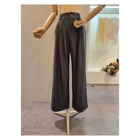 쓰리턱 와이드 슬랙스