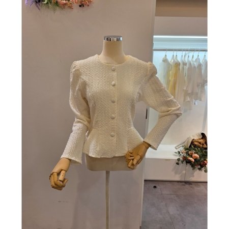 에이라인 라운드 블라우스