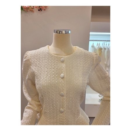 에이라인 라운드 블라우스