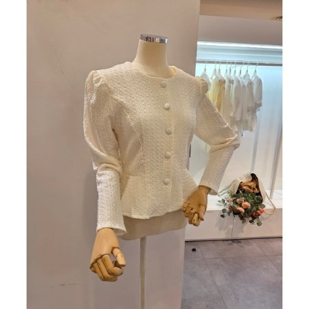 에이라인 라운드 블라우스