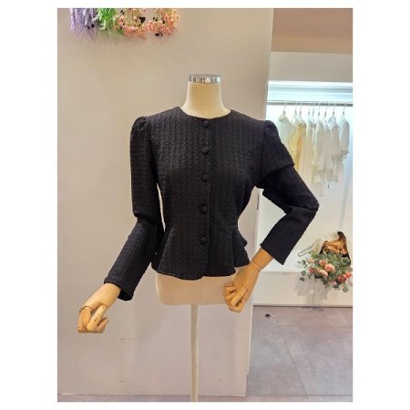 에이라인 라운드 블라우스