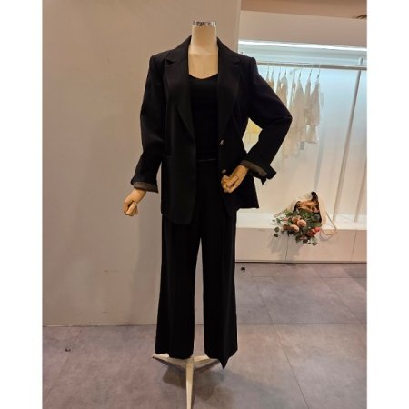 투버튼 카라 자켓