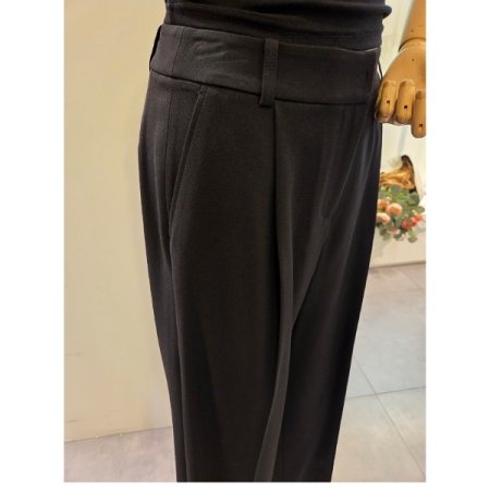 핀턱 비조 와이드 슬랙스