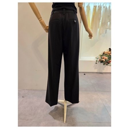 핀턱 비조 와이드 슬랙스