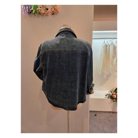 양포켓 워싱 청 남방