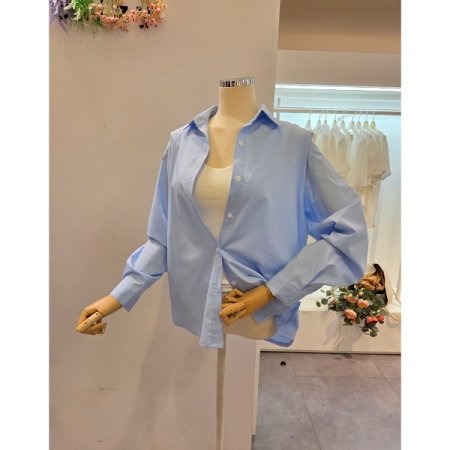 클리지 베이직 무지 셔츠