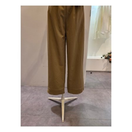 풀 밴딩 통 와이드 팬츠