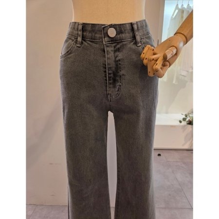 인밴딩 슬림 부츠컷 팬츠