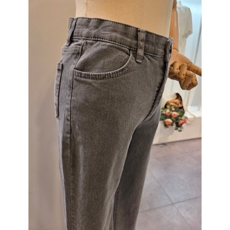 인밴딩 슬림 부츠컷 팬츠