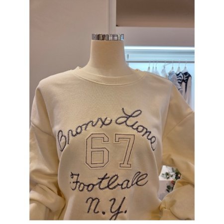 67 레터링 맨투맨 티셔츠