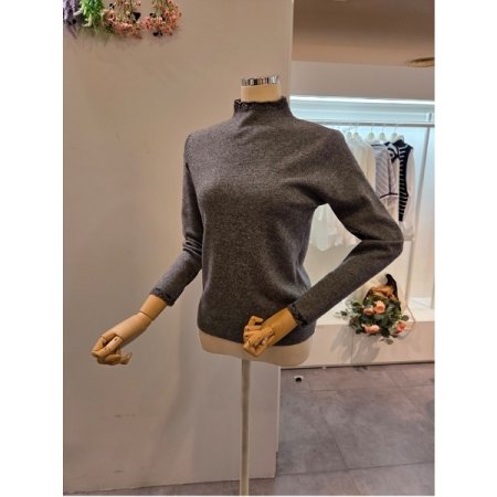 롤링 반목 골지 니트