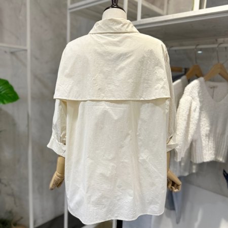 카라 스트링 점퍼