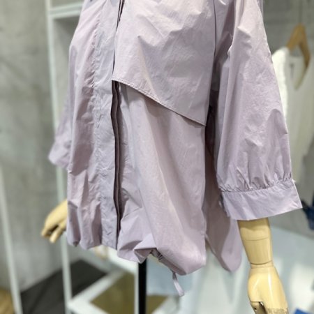 카라 스트링 점퍼