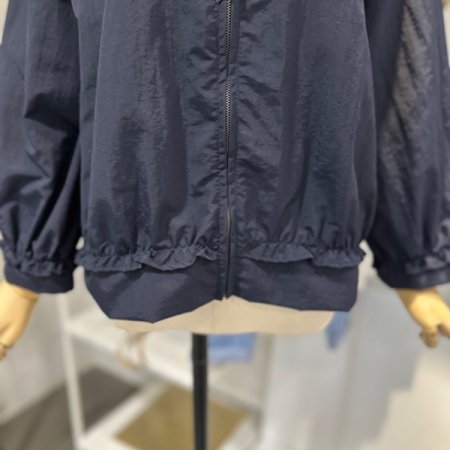 소매 셔링 야상점퍼