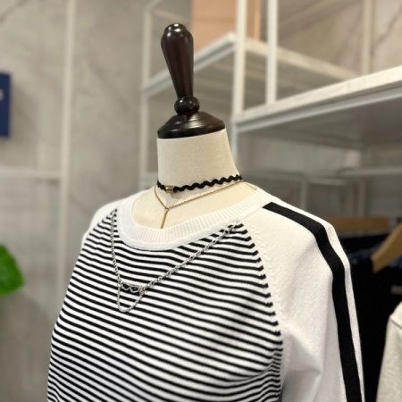 썬글라스 체인 니트